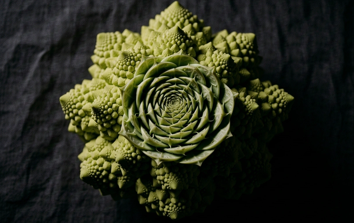 Botanische Detailaufnahme eines Lebensmittels